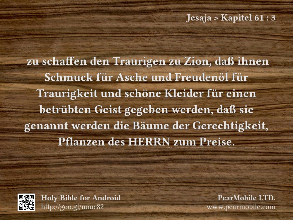 Jesaja, Kapitel 61:3